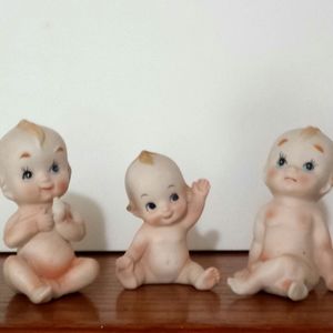 Vintage Lefton  Kewpies Set